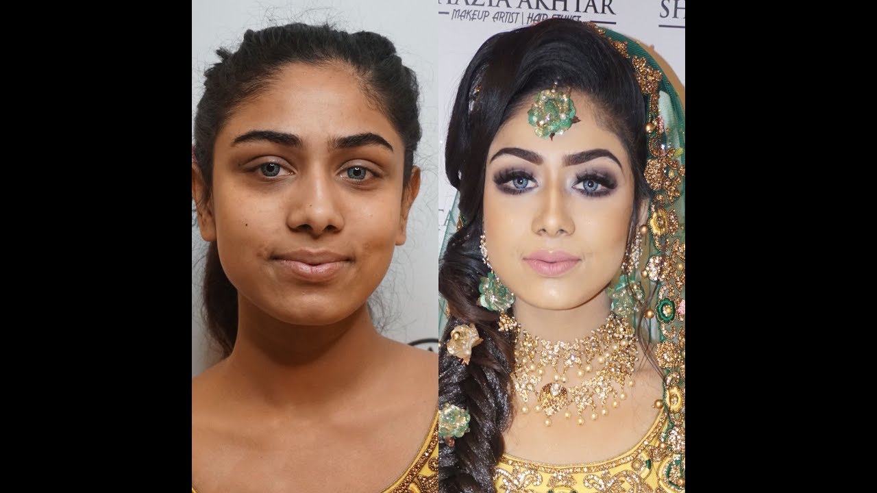 BRIDAL MEHNDI LOOK CREATED BY SHAZIA AKHTAR
