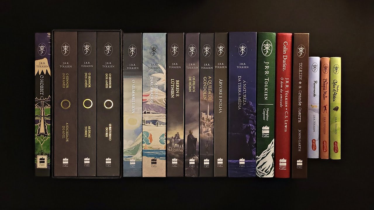 J. R. R. Tolkien - 20 livros em 20 minutos (Editora HarperCollins) | Sounds Book ASMR