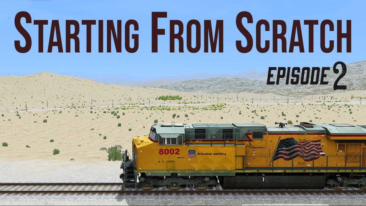 Starting From Scratch ep 2 - Run 8 Train Simulator Tutorial - Spawn Points & Train Symbols part 2