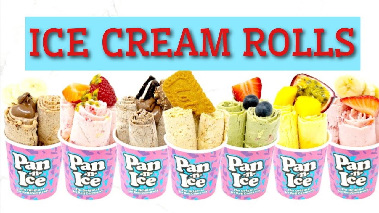 Pan n Ice | Ice Cream Rolls | Westfield Shopping Centre | Oreo Ferrero Rocher Bueno Ice Cream