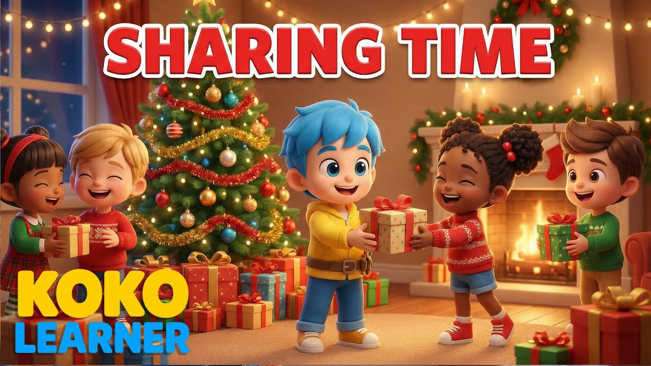 Sharing Gifts at Christmas 🎁 | Good Manners for Kids | Koko Learner