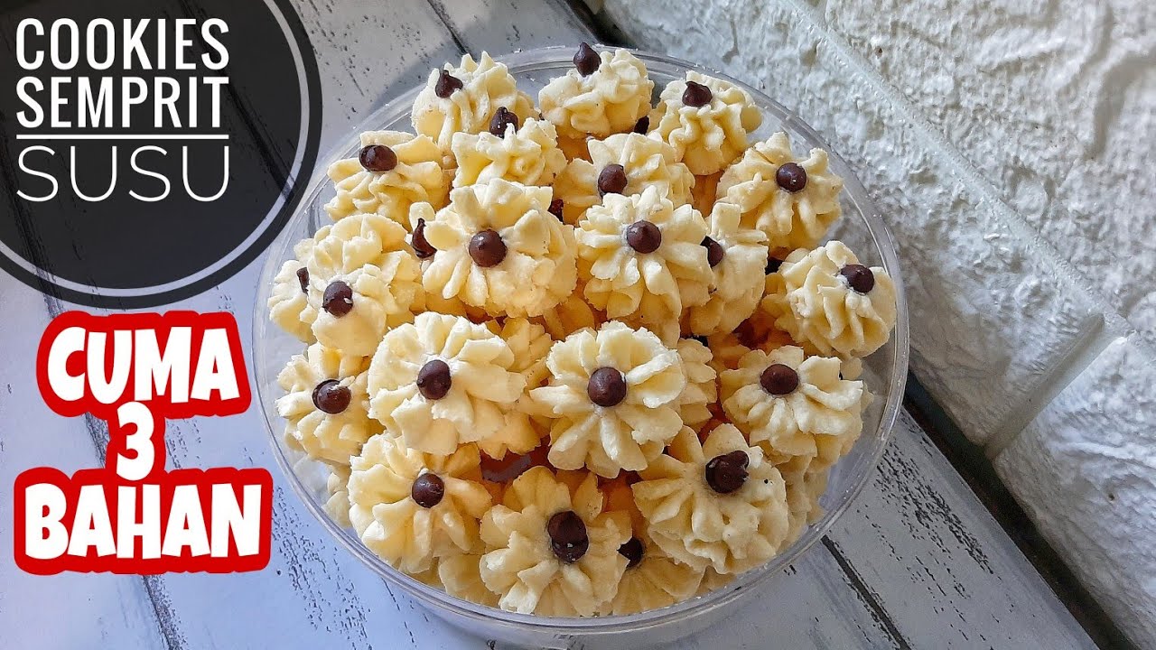 KUE SEMPRIT SUSU SUPER RENYAH CUMA 3 BAHAN