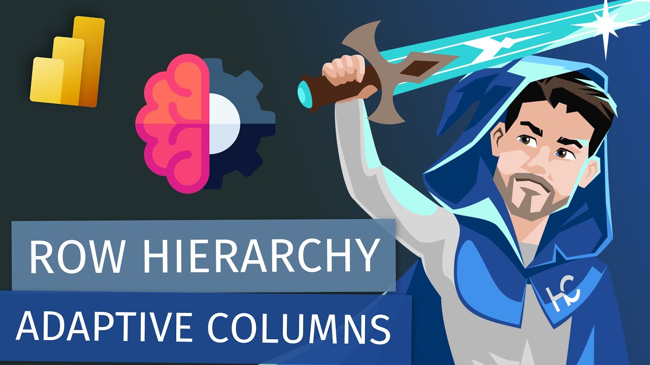 Dynamic Matrix Columns in Power BI: Show/Hide Based on Row Hierarchy