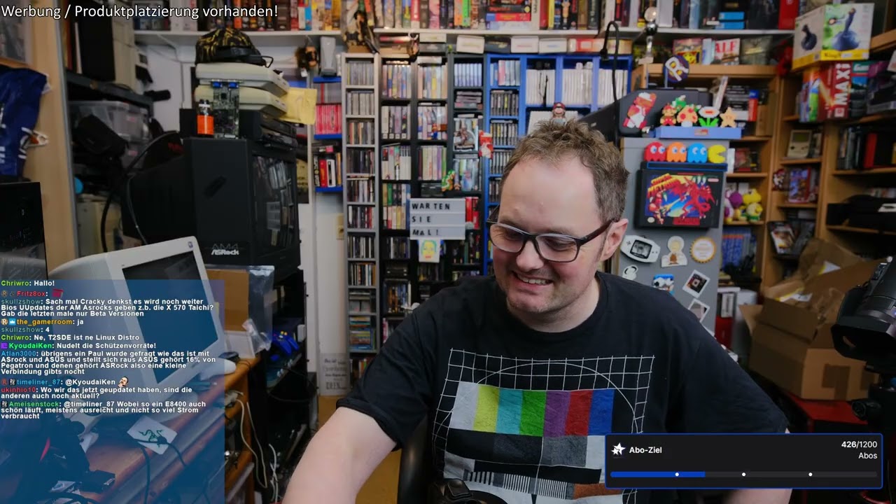 Crackys Bastelnacht - AM4 B450 Board Update - Intel ARC AV1 ohne Resize BAR? - FRG im Treiber?
