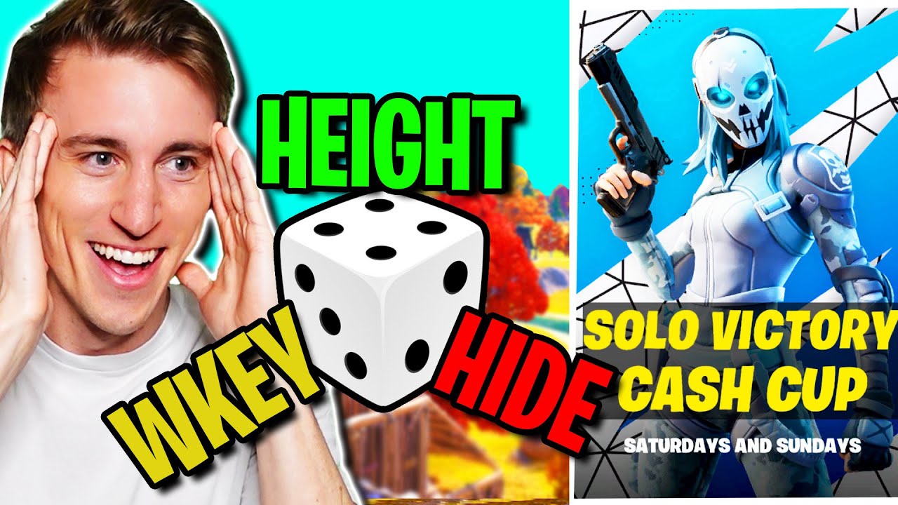 Solo Victory Cash Cup BUT Dice Choose My Playstyle