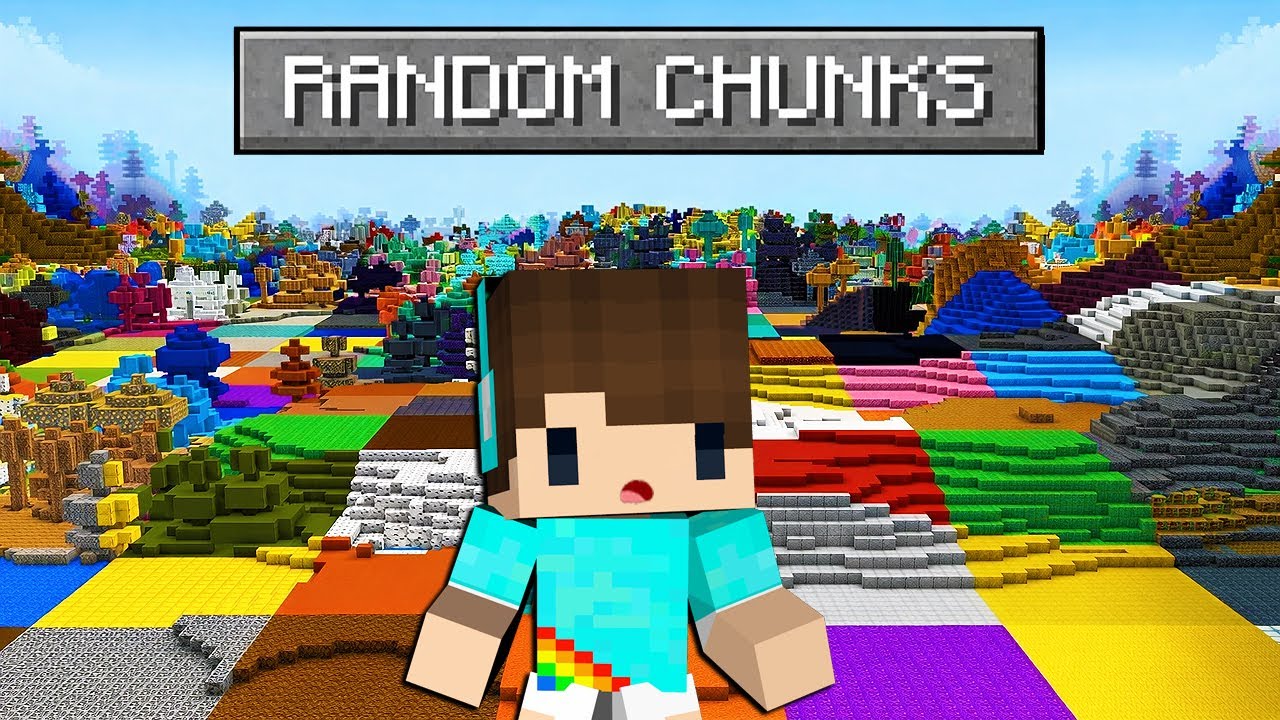 MINECRAFT TAPI SETIAP CHUNK KETIKA KALIAN BERJALAN BERUBAH RANDOM ACAK