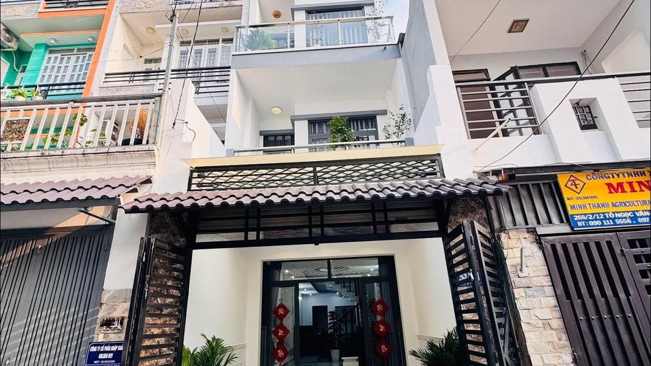 Nhà xây mới đường tô ngọc vân quận 12 giáp giá 6 tỷ , lh 0704518985