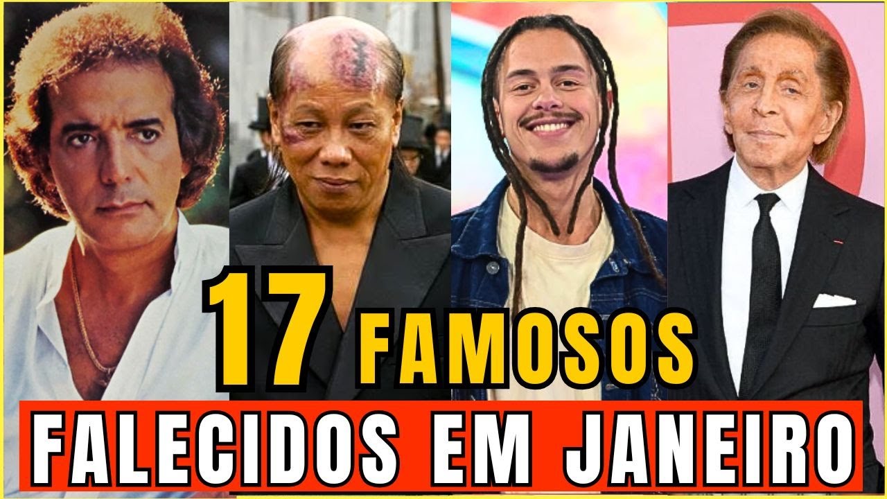 FAMOSOS FALECIDOS em JANEIRO DE 2026 e VOCÊ nem IMAGINAVA | PARTIRAM e deixaram SAUDADES #parte 2!!
