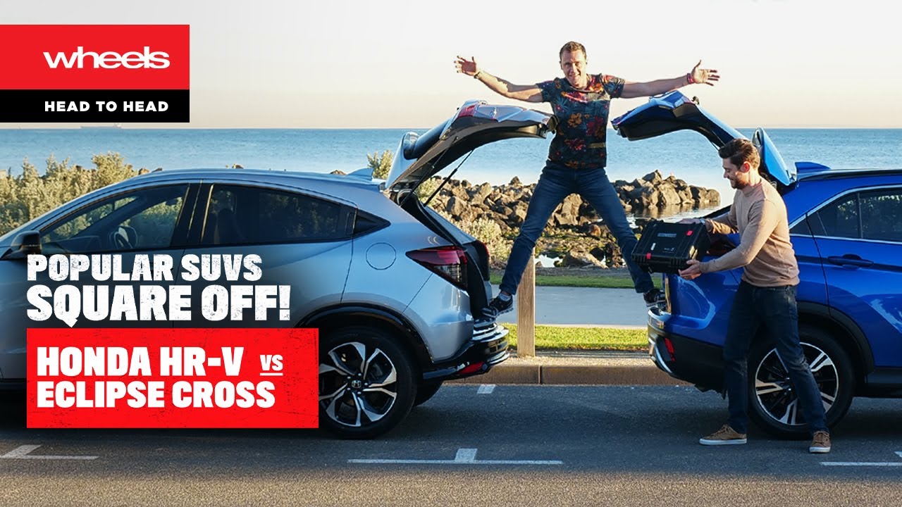 Honda HR-V против Mitsubishi Eclipse Cross: сравнение | Wheels Australia