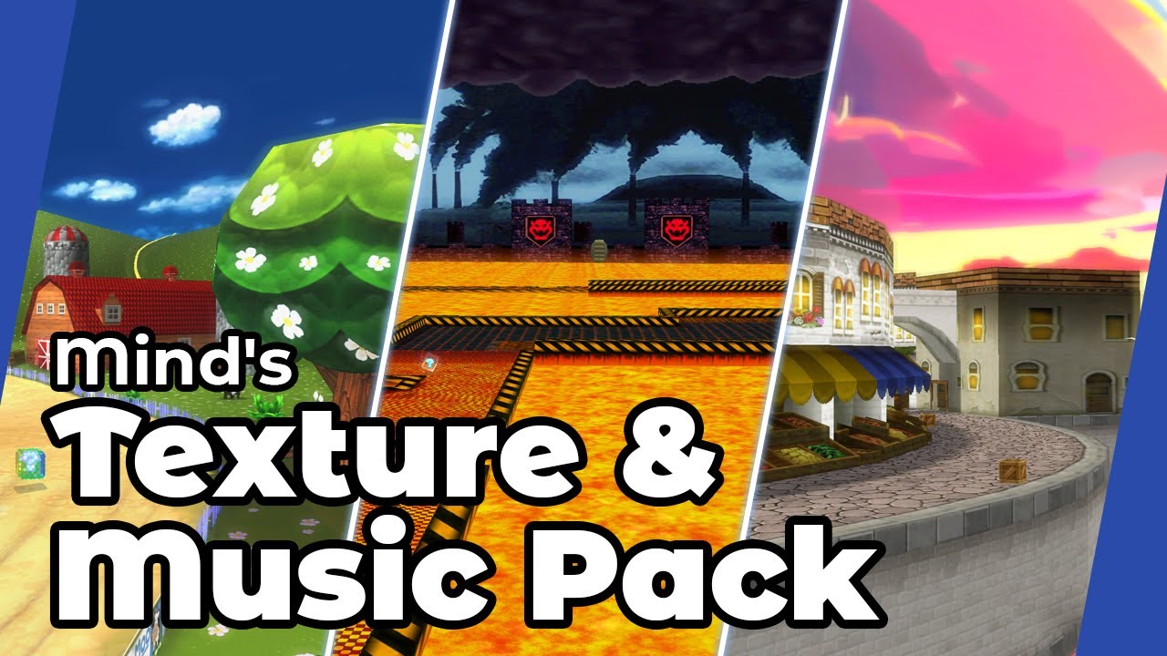 Mind's Texture & Music Pack | Mario Kart Wii