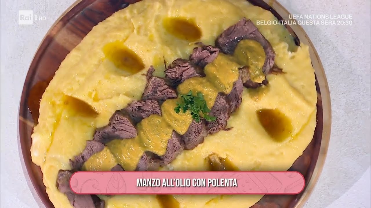 Manzo all'olio con polenta - È sempre mezzogiorno 14/11/2024