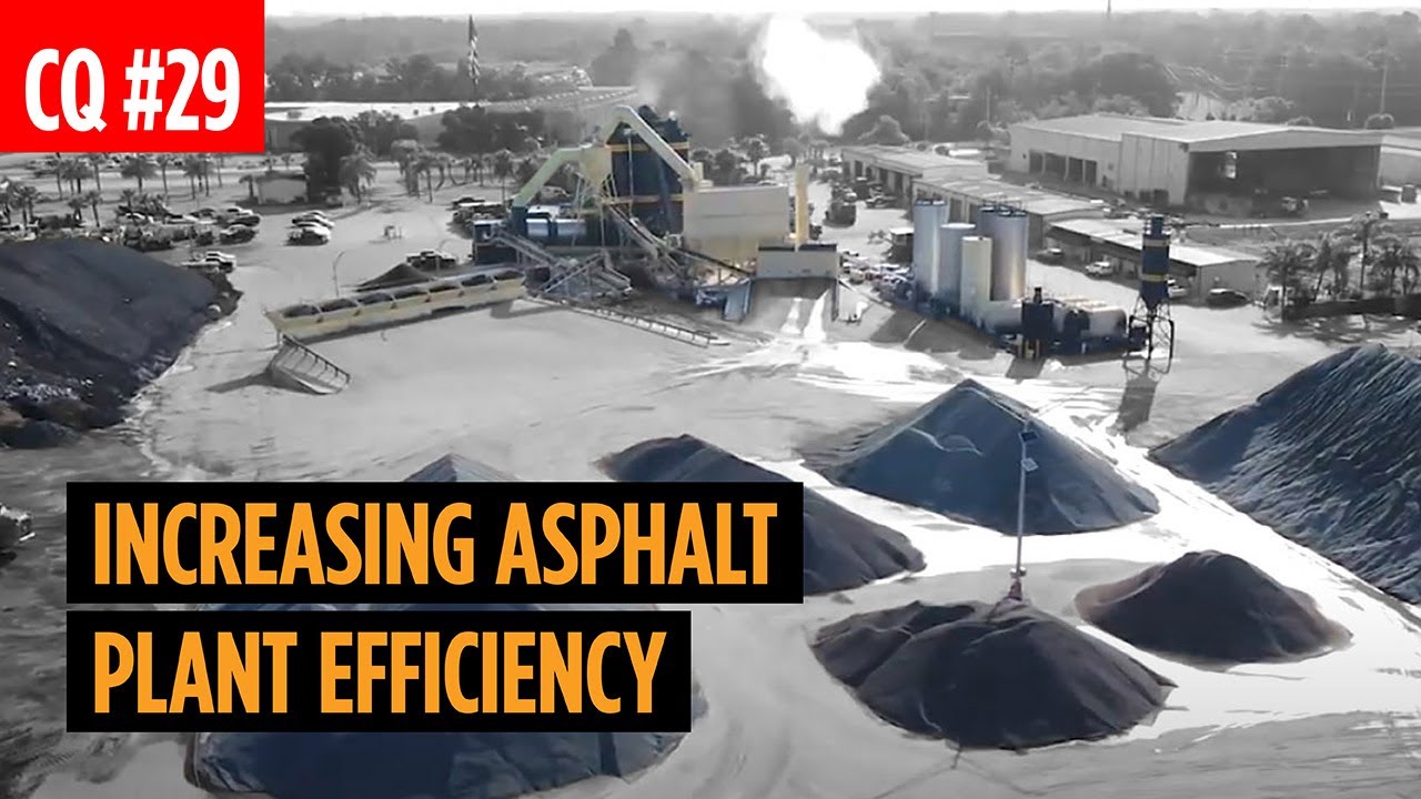 Increasing Asphalt Plant Efficiency | Insulation, Auditing, Maintenance, and More