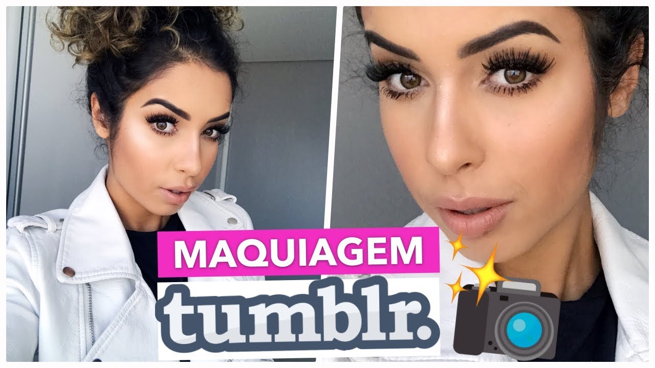 MAQUIAGEM ESTILO TUMBLR - CARA DE RYCA