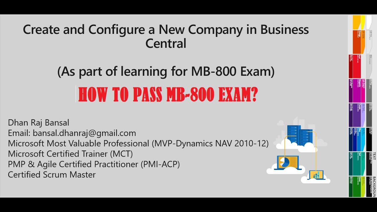 Create and Configure New Company in Business Central- Part of How to Pass MB-800 Exam