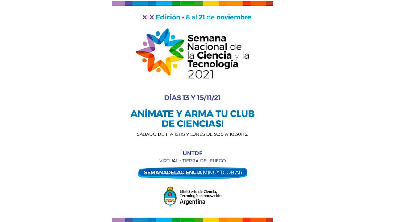 Anímate y arma tu club de ciencias!