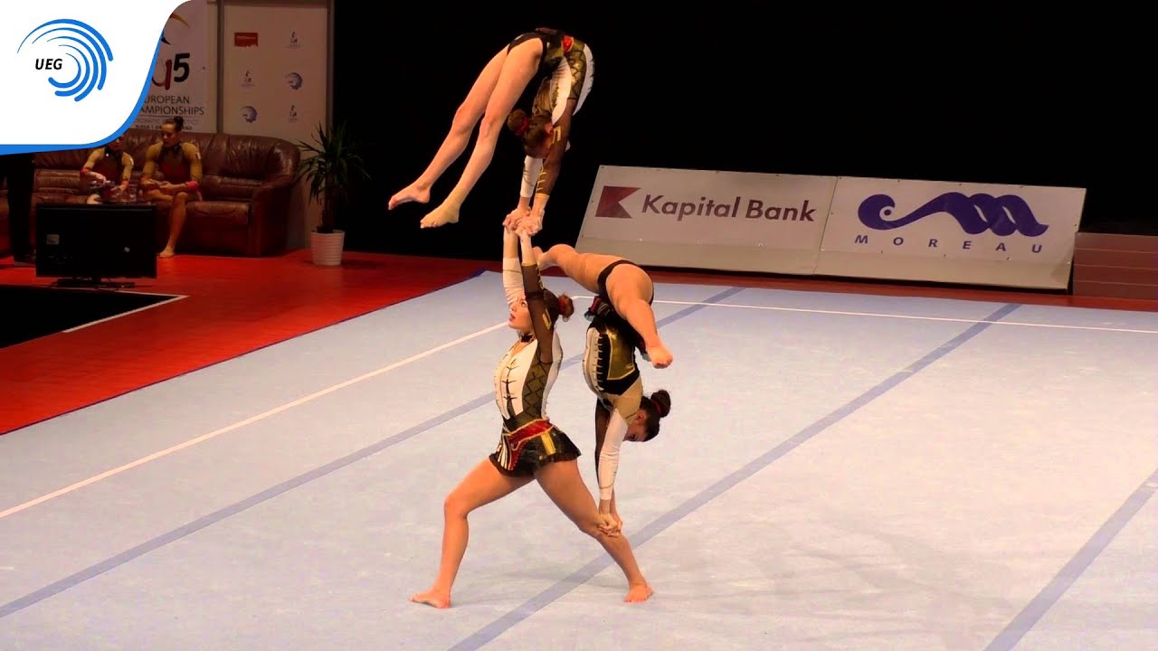 Women’s Group BELGIUM – 2015 All-Around Acrobatic European Champions