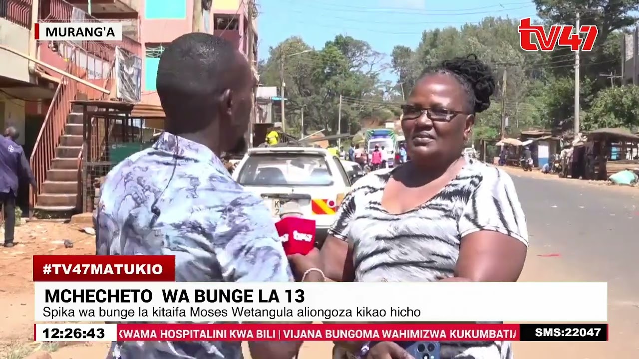 Murang'a: Serikali hii imejaa udiktekta, hawasikilizi 'Wanjiku'. Bunge la 13 ni la 'Wantam'