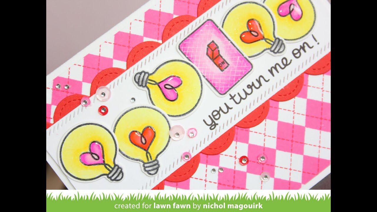 Lawn Fawn Stamp Highlight | Turn Me On