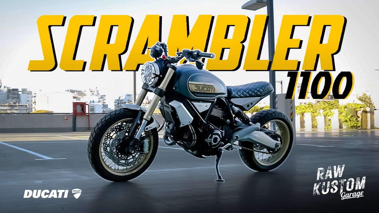 Nunca viste una Ducati Scrambler así! Increíble, verdad?