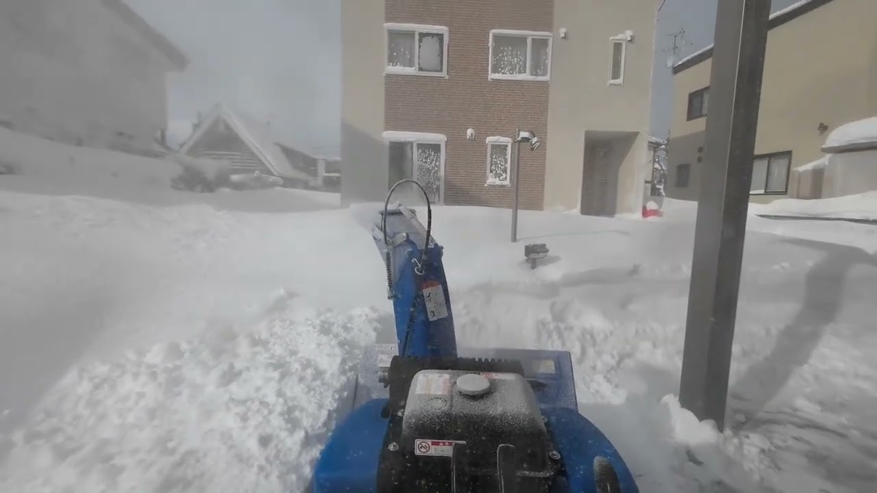 【小型除雪機】ヤマハYT1380の良いところ　2023年1月25日【Snow Removal】