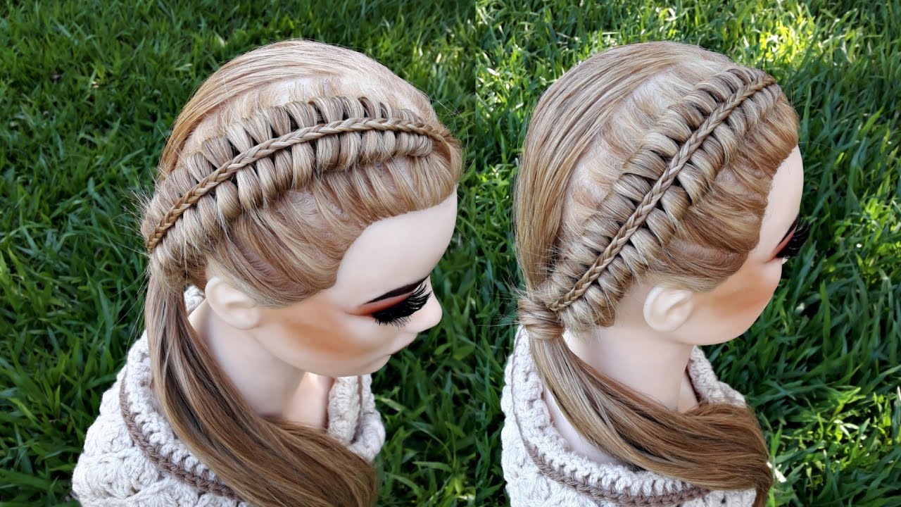 Trenza Infinita | Trenzas fáciles | La reina de las trenzas
