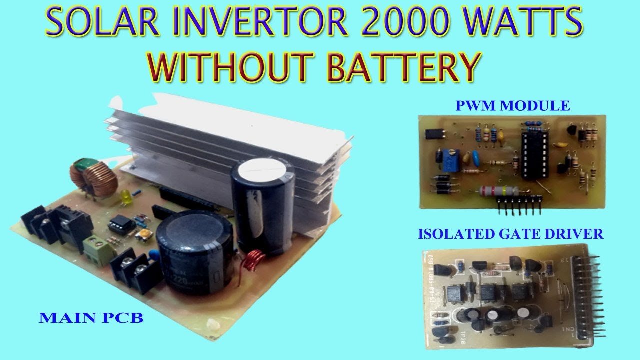 SOLAR INVERTER WITHOUT BATTERY