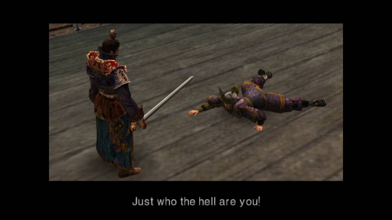 Dynasty Warriors 3 Unused Content - Pirate Attack on the High Seas Dialogue