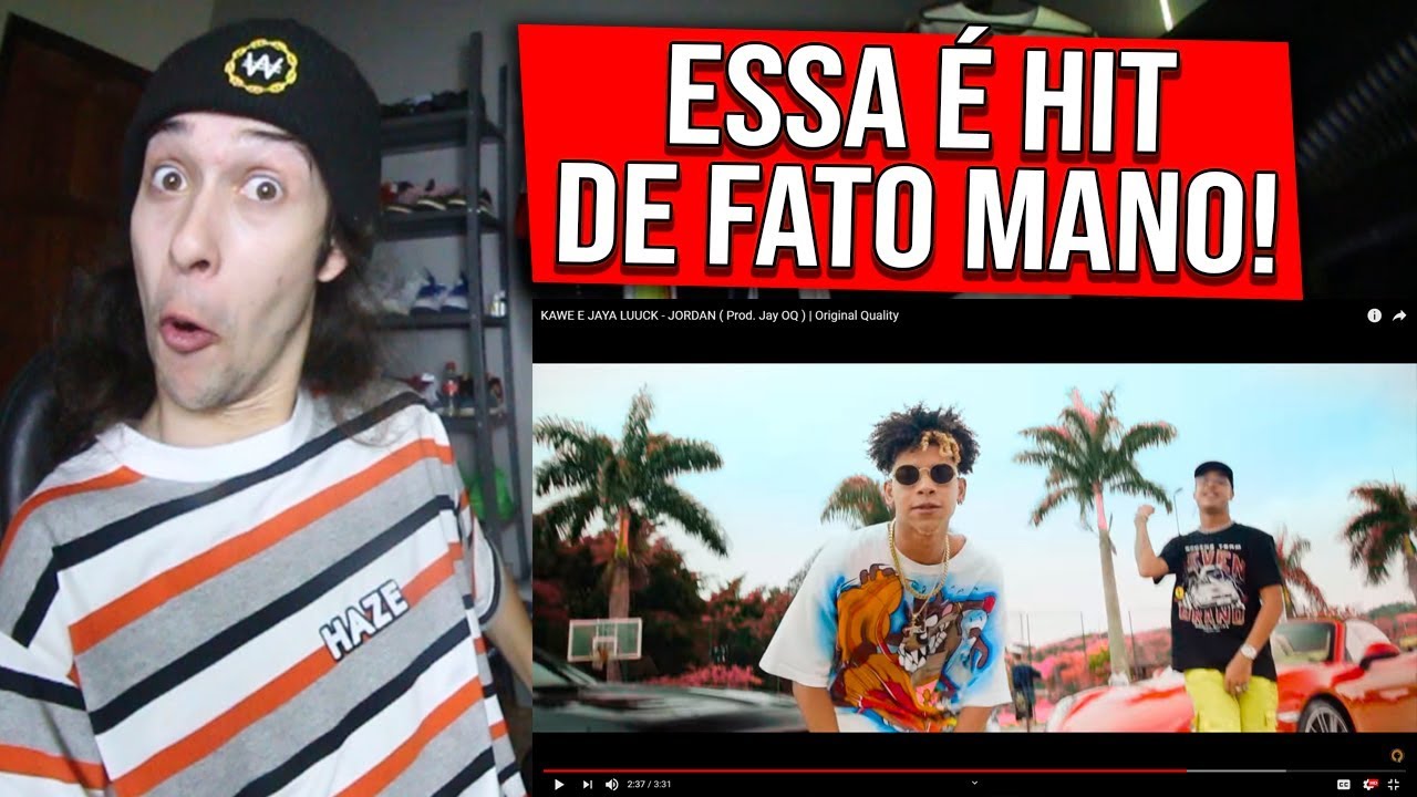 (ESSA &Eacute; HIT 🔥) REAGINDO a JAYA LUUCK E KAWE - JORDAN - REACT/REA&Ccedil;&Atilde;O