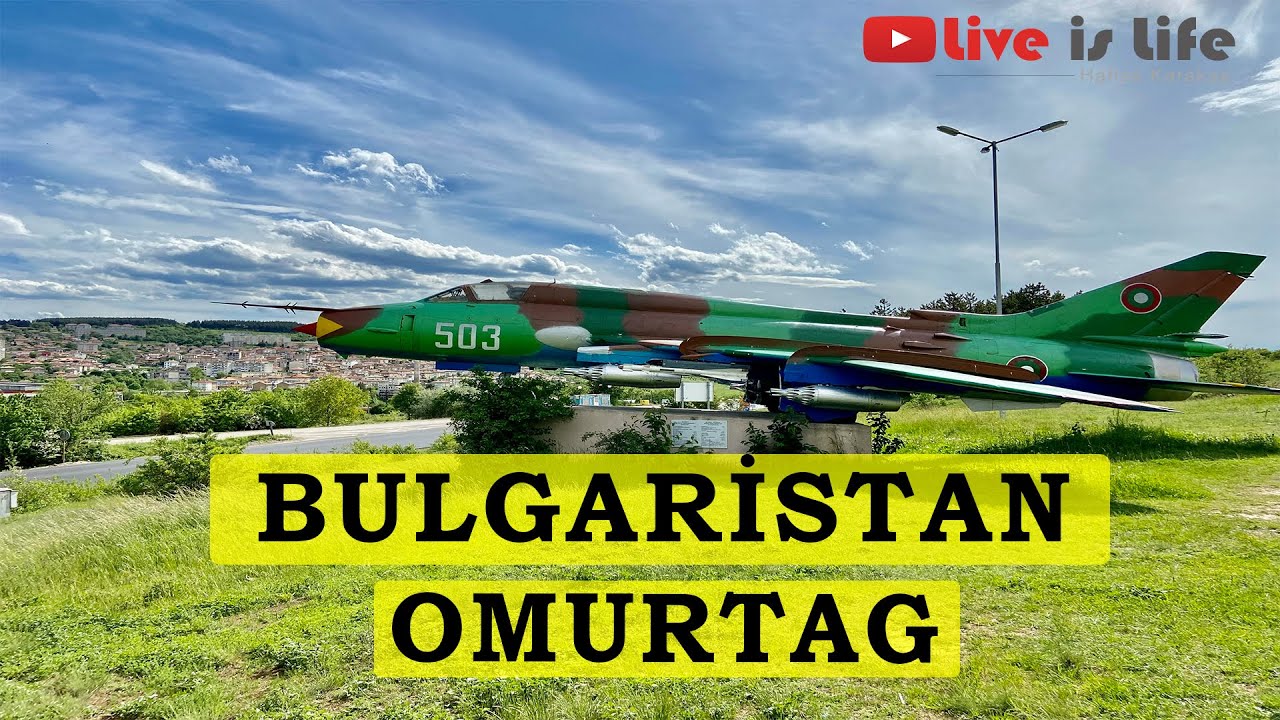 Bulgaristan Omurtag Kasabası Tanıtımı I Pazar Turu I Havacılık M&uuml;zesi I BG VLOG #1