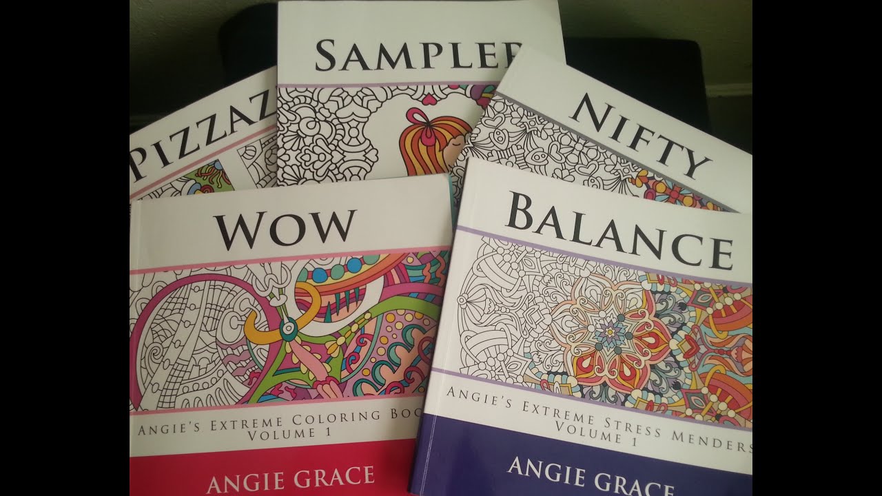 Illustrator Spotlight - Angie Grace Coloring Books