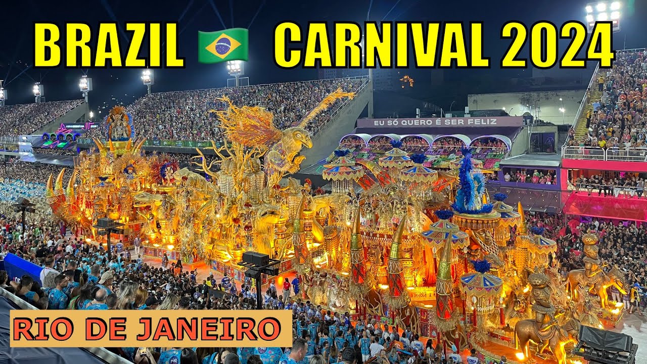 CARNIVAL 2024 🇧🇷 Rio de Janeiro Brazil