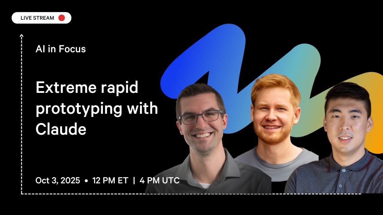 AI in Focus: Extreme rapid prototyping with Claude