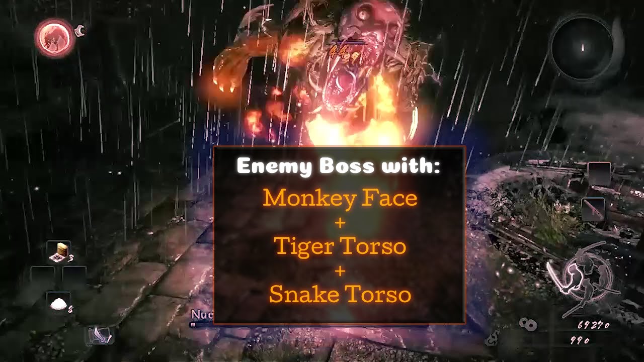 Nioh -  Nue Monster -  #bossfight #nioh