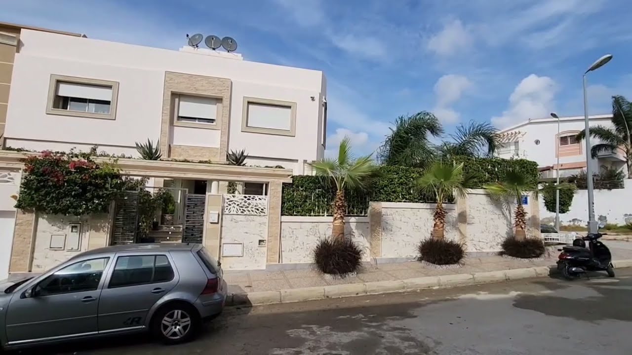 فيلا فاخرة للبيع طريق أشقار طنجة