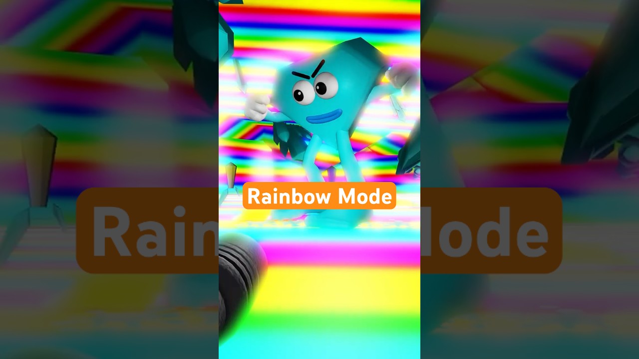 RAINBOW Mode IN Save The Shapes in ROBLOX (Update) 