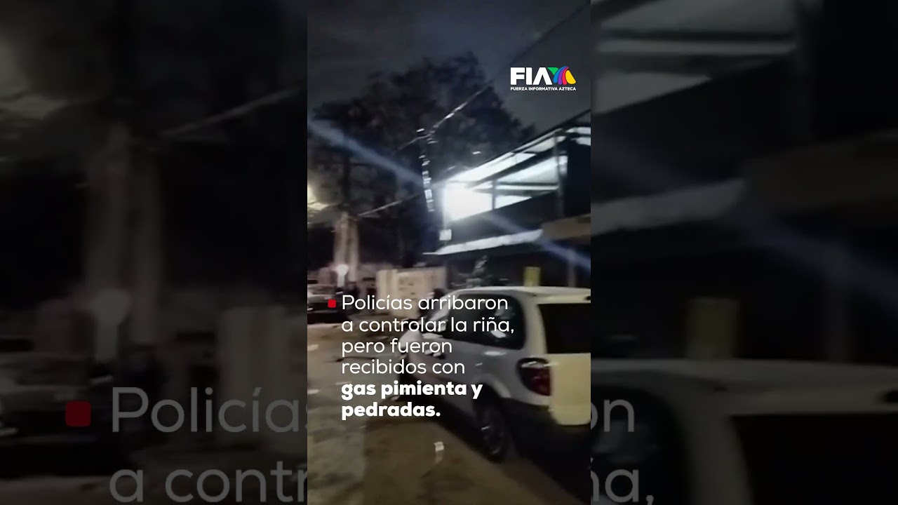 Caos en Escobedo: baile callejero termina en ri&ntilde;a contra polic&iacute;as