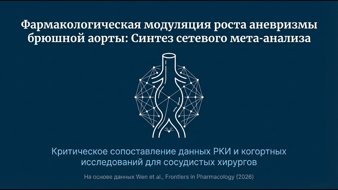 Лекарства бессильны против роста аневризмы брюшной аорты