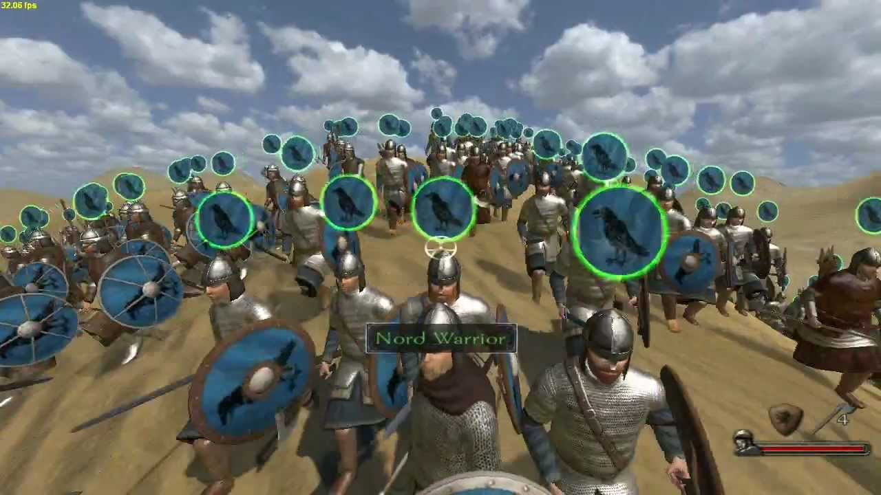 Mount & Blade: Warband Massive Viking Battle |HD|