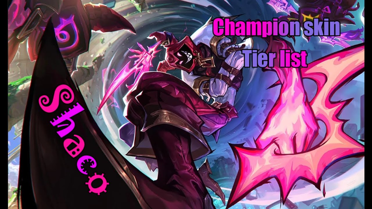 League of Legends- Shaco Skin Tier List