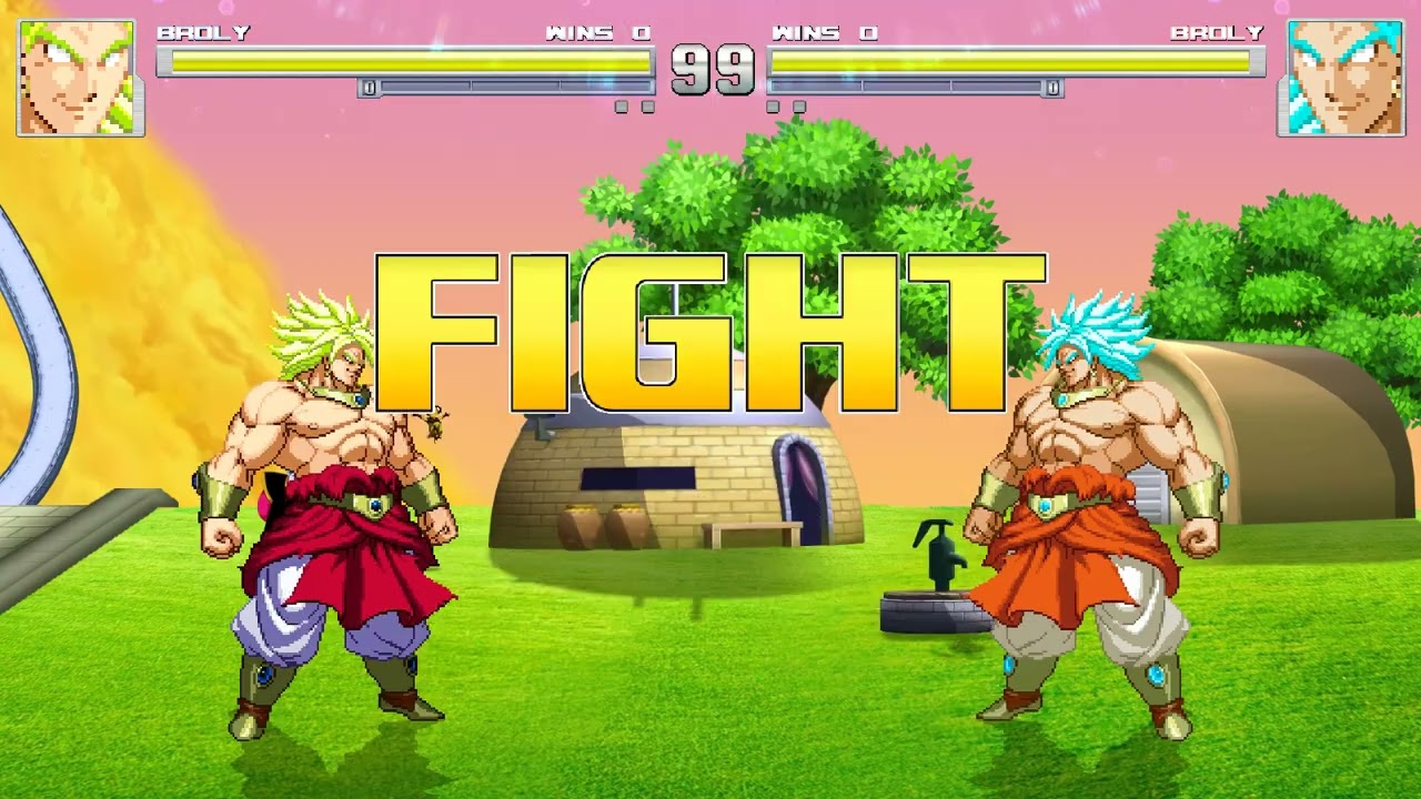 All Stages of DBZ Mugen / Ikemen Game