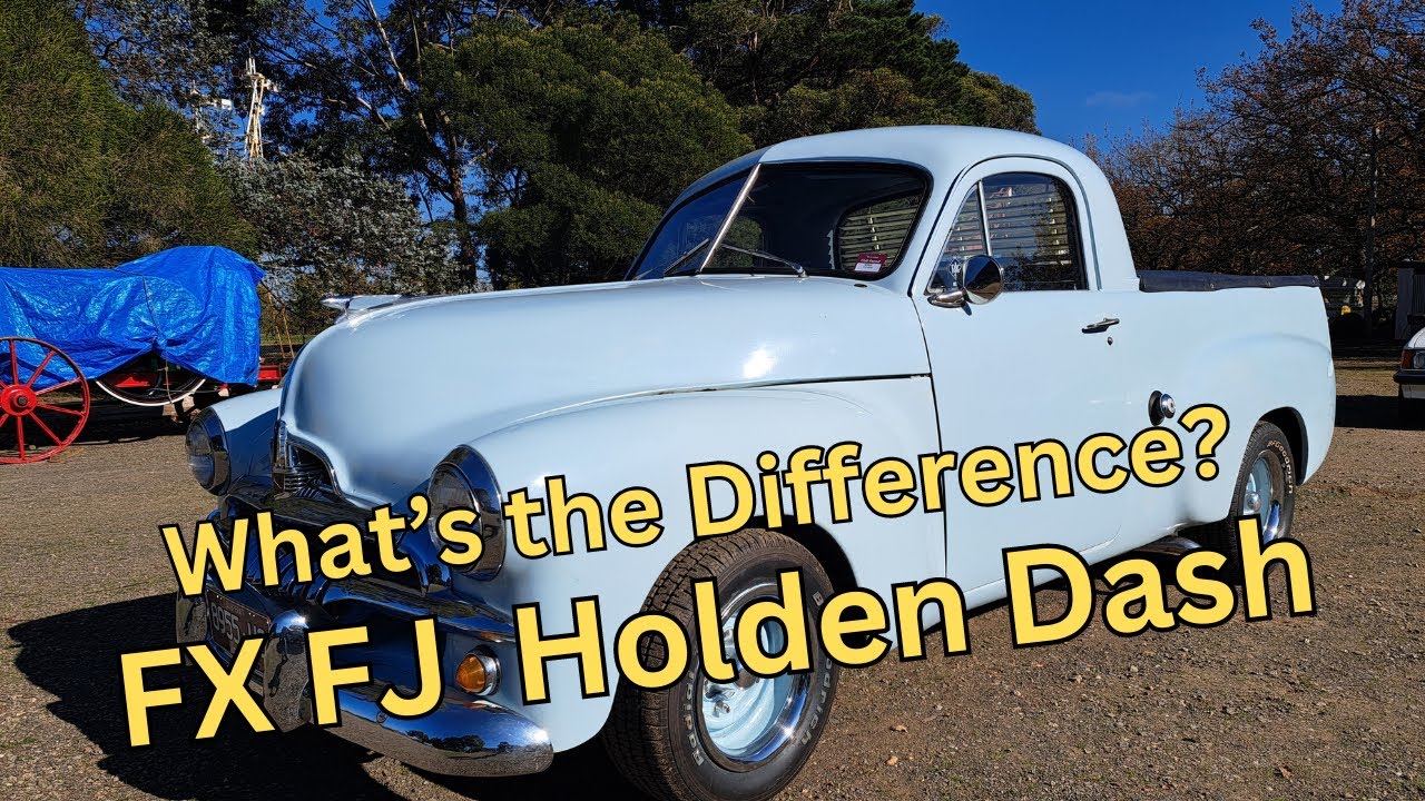 FX FJ Holden Dash. В чём разница?