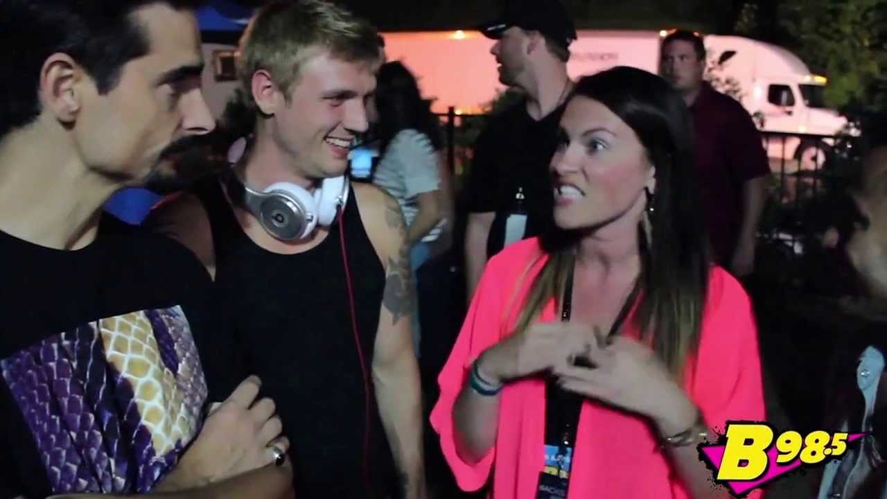 'B98.5 Backstreet Boys After Party' Interview w/ Ali