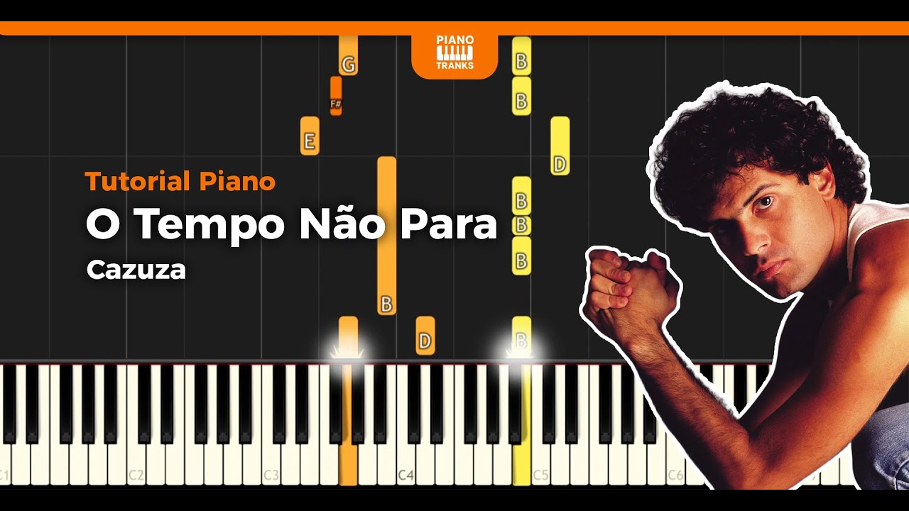 Cazuza - O Tempo Não Para (TUTORIAL PIANO)