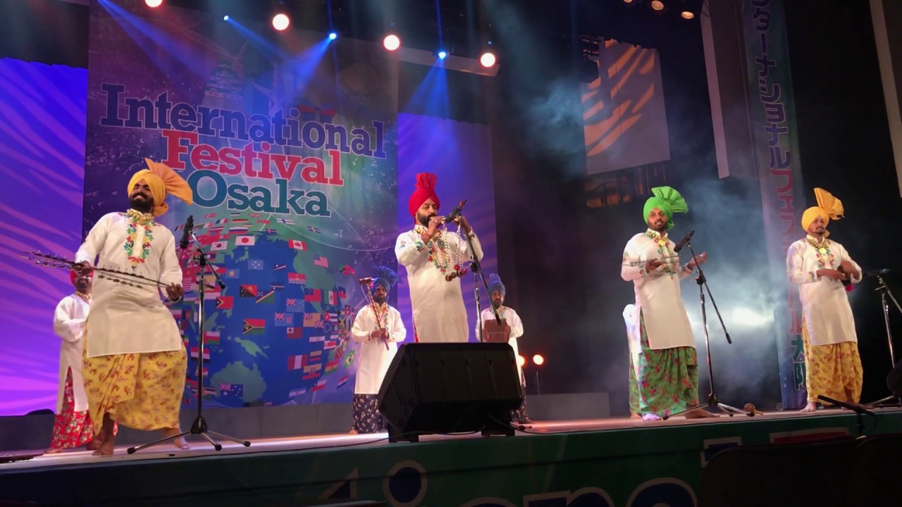 India Folk dance in Osaka International Festival 1