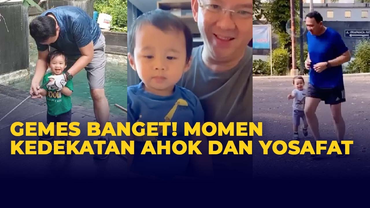 Gemes Banget! Momen Kedekatan Ahok dan Yosafat