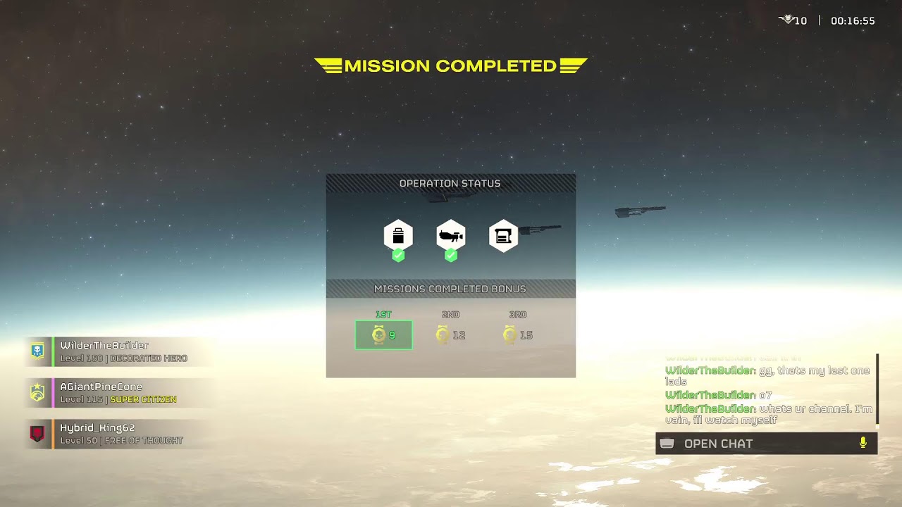 Playing new update in helldivers