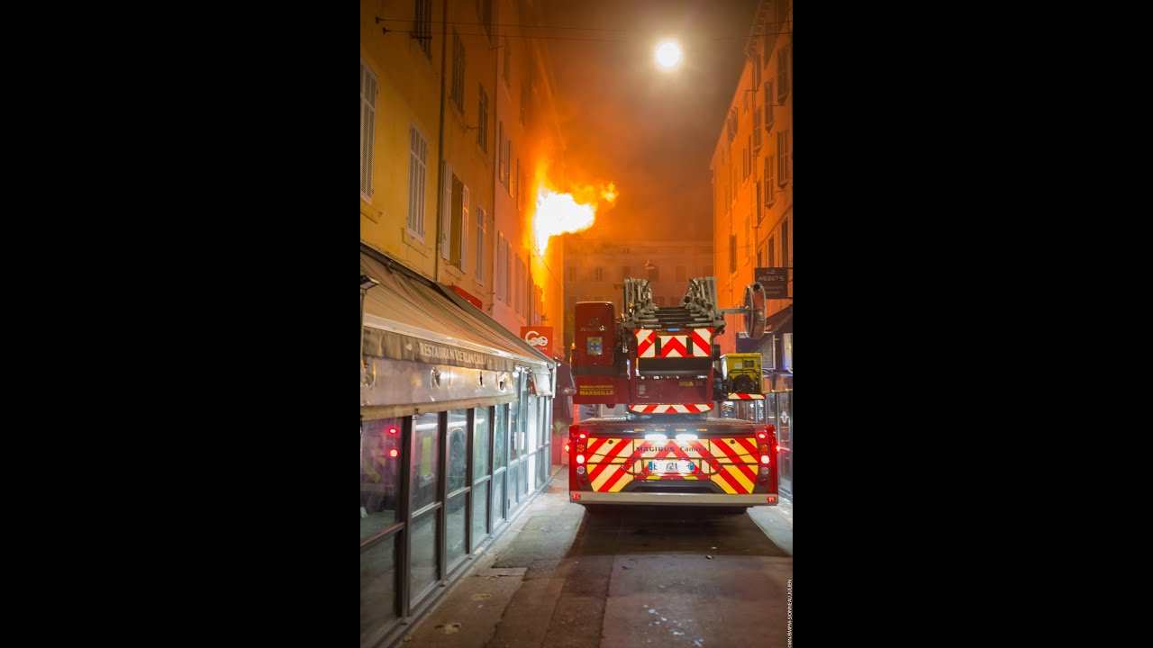 [ RETOUR EN IMAGES - FEU D'APPARTEMENT RUE ST SAËNS 🔥🎥 ]