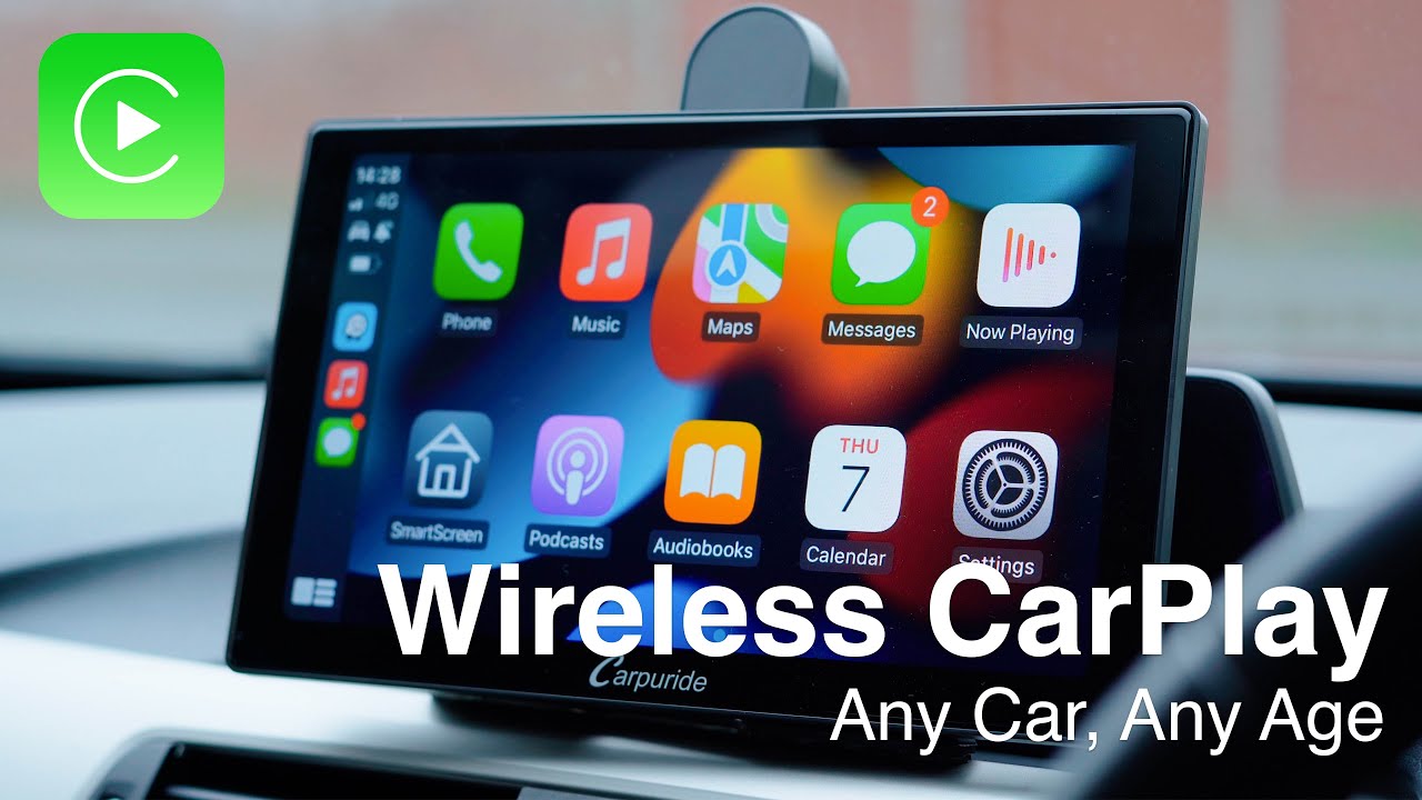 Беспроводная поддержка Apple CarPlay в ЛЮБОМ автомобиле. Обзор CARPURIDE W905