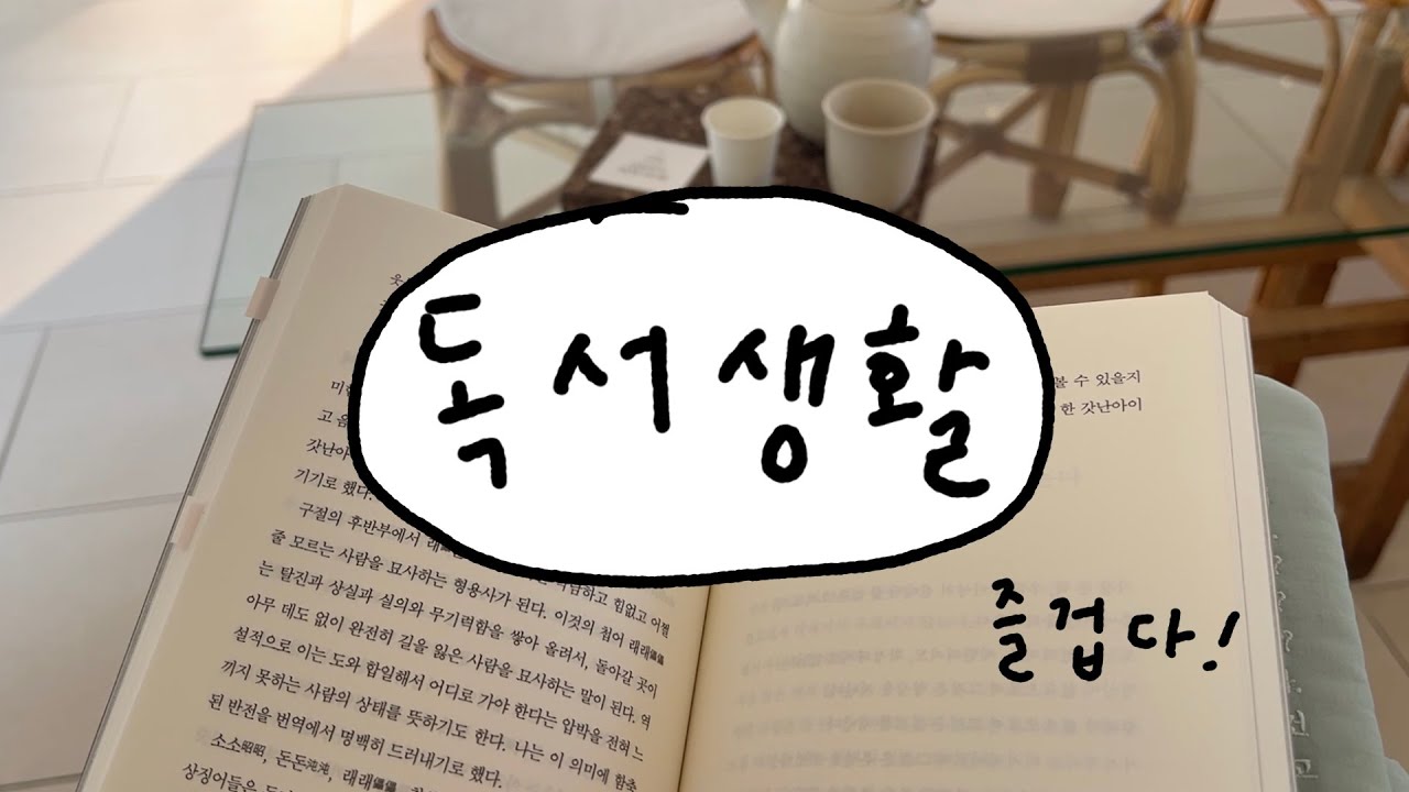 겨울 독서생활 브이로그