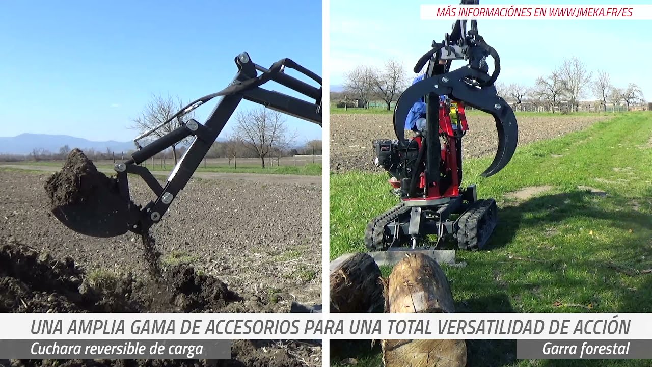 Mini excavadora - JMEKA